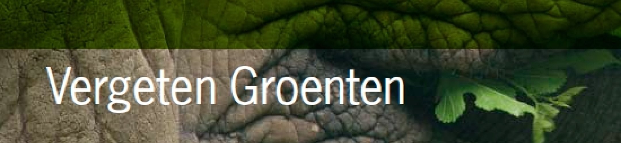 Vergeten groenten